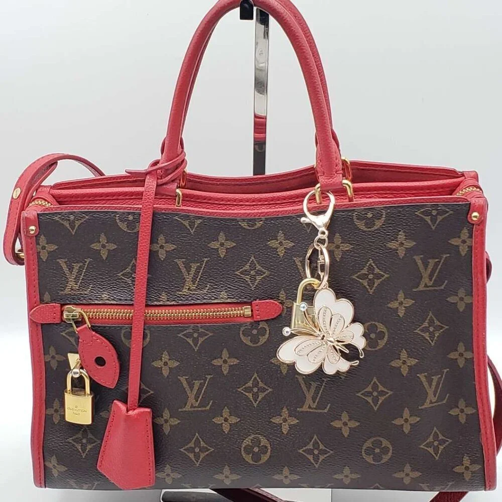 Louis Vuitton Gold Lock 🔑 Authentic LV Padlock + Bag Unbranded Butterfly Charm - Picture 1 of 8